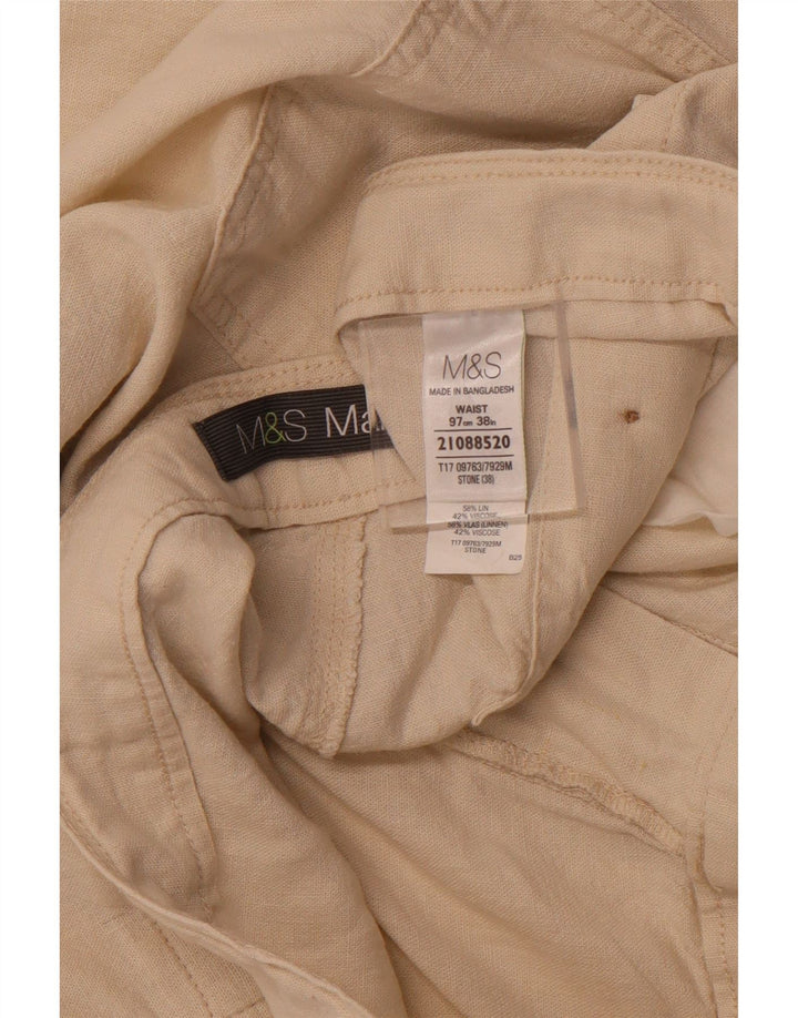MARKS & SPENCER Pantaloni scurți chino pentru bărbați W38 XL, in bej