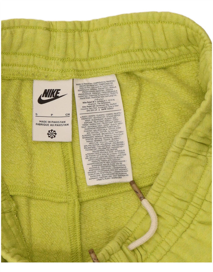 Pantaloni scurti sport Nike pentru bărbați, bumbac verde mic