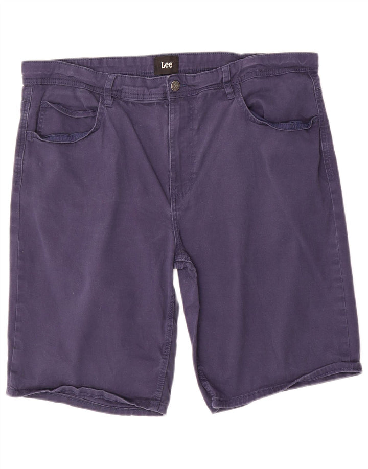 Pantaloni scurți casual pentru bărbați Lee, mari W36, bumbac bleumarin