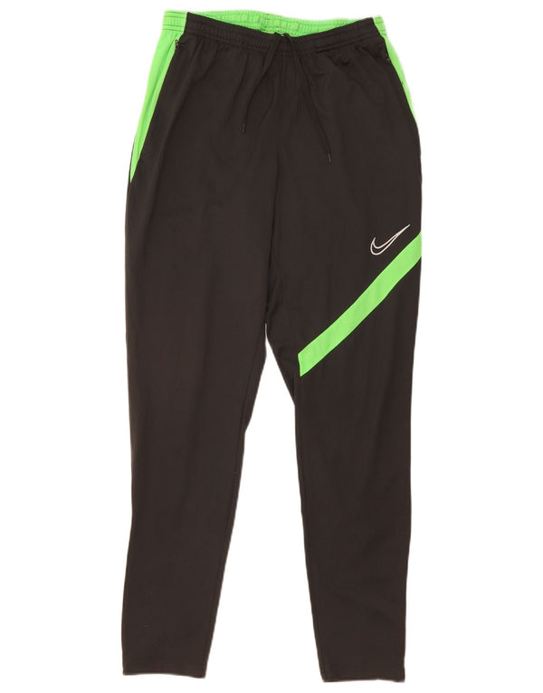 Pantaloni de trening Nike Dri Fit pentru femei UK 12 Medium Gri Colorblock