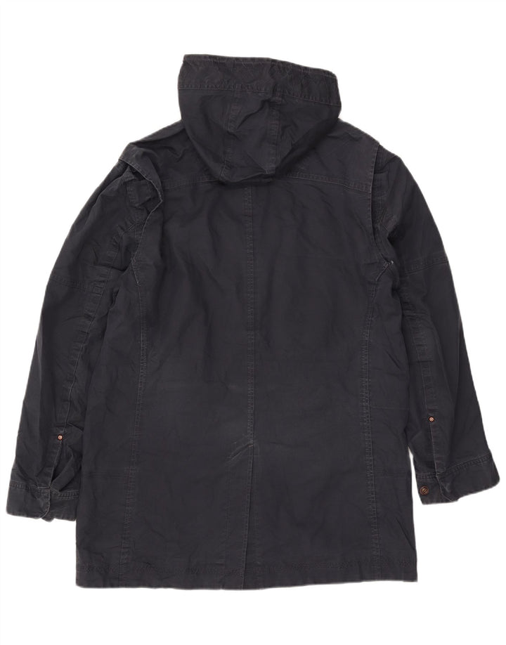 Jachetă parka cu glugă pentru bărbați TIMBERLAND UK 40 mare bumbac bleumarin