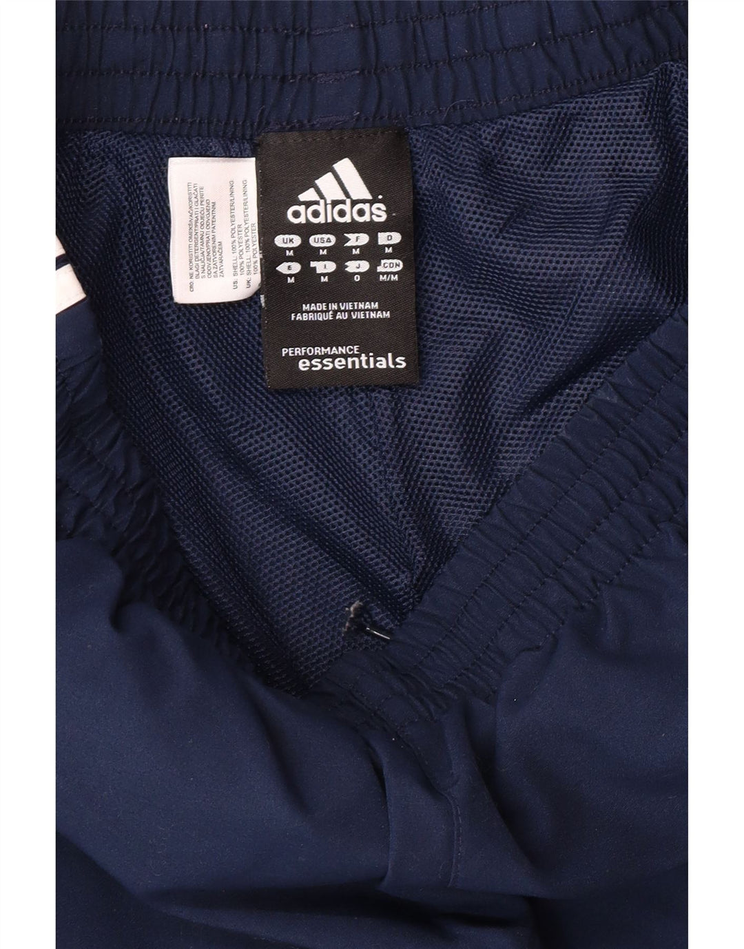 Pantaloni de trening Climalite ADIDAS pentru bărbați, poliester mediu bleumarin