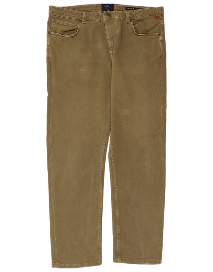 WHITE STUFF Blugi drepti pentru bărbați W38 L32 Bumbac kaki