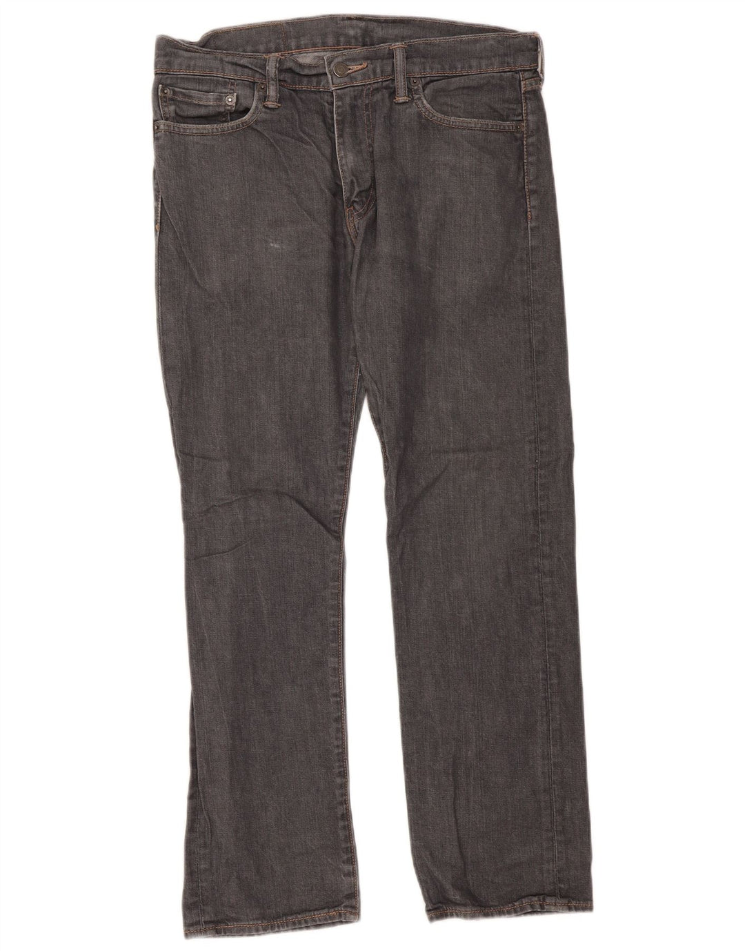 Blugi drepti pentru bărbați Levi's 504 W32 L30 bumbac gri
