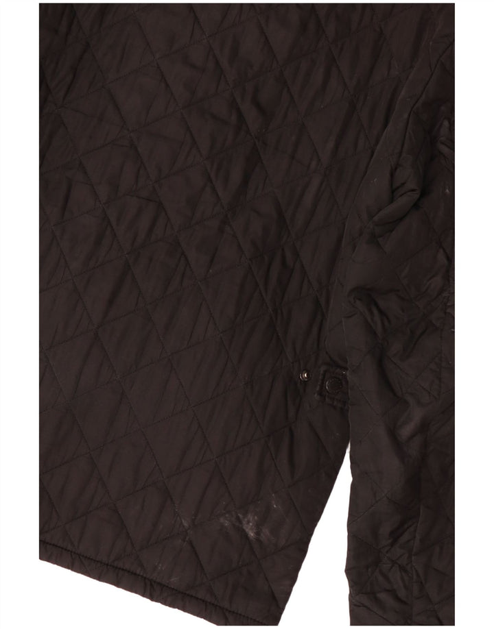 Jachetă matlasată pentru bărbați BARBOUR UK 36 Small Black