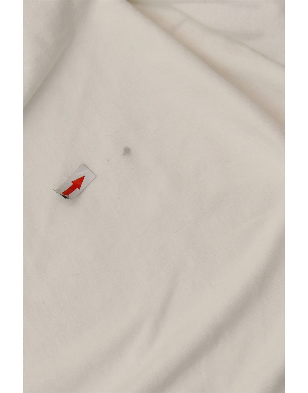 Tricou supradimensionat pentru femei ADIDAS UK 8 Small Bumbac alb