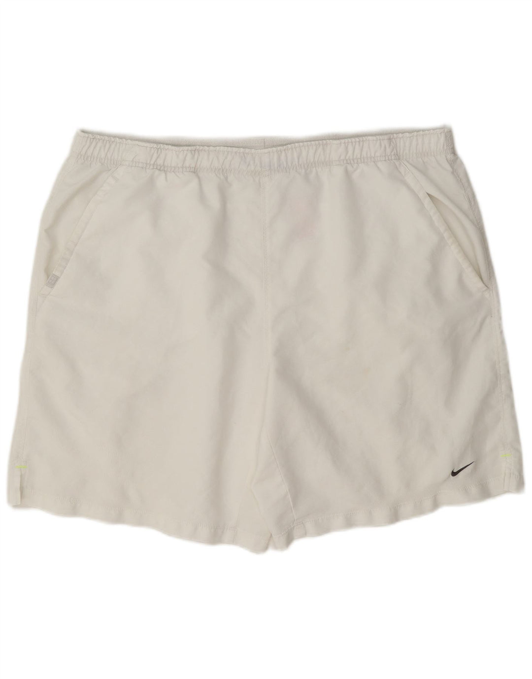 Pantaloni scurți sport Nike pentru bărbați XL, alb, poliester