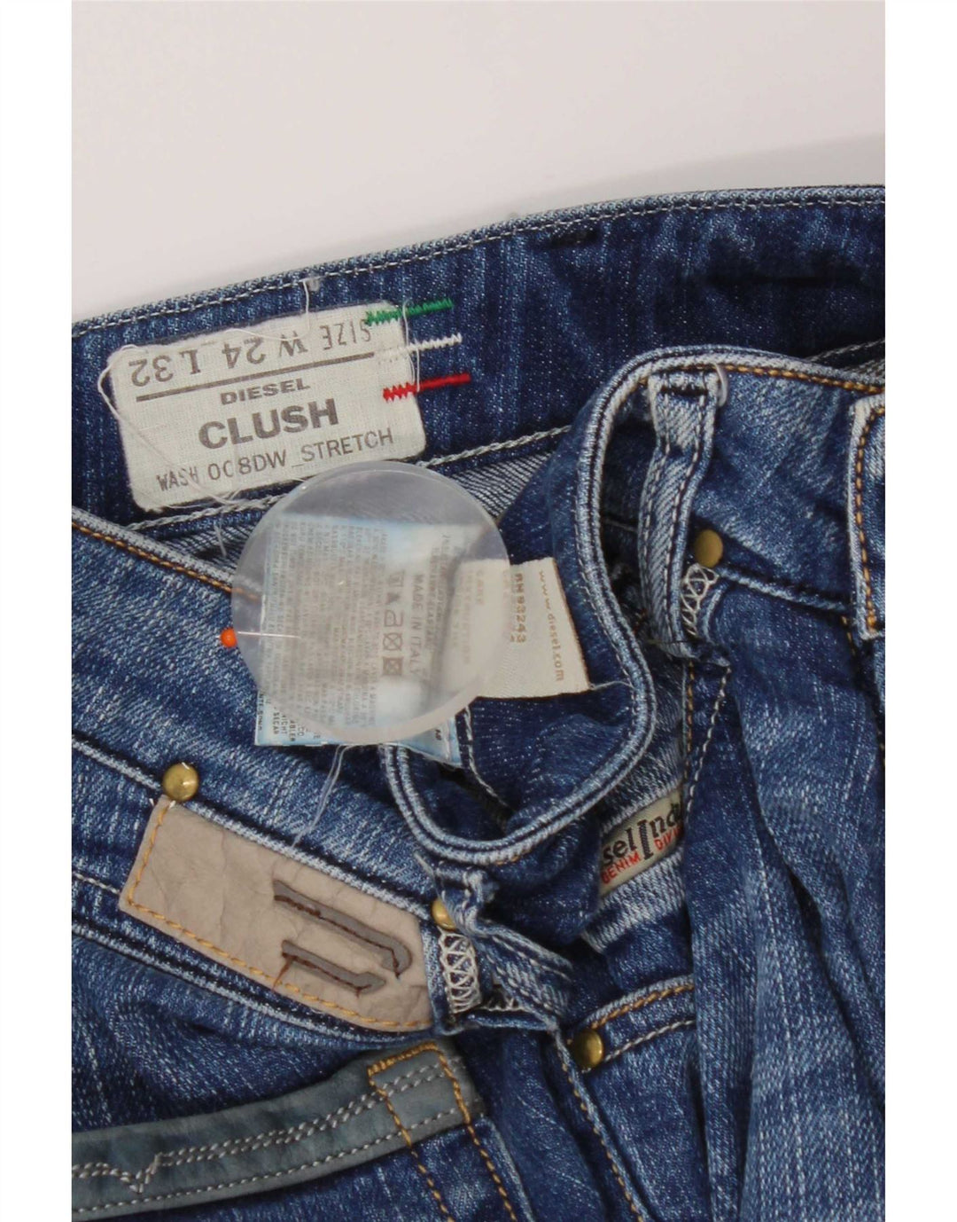 Blugi pentru femei Clush Slim Diesel L24 L32 Bumbac albastru