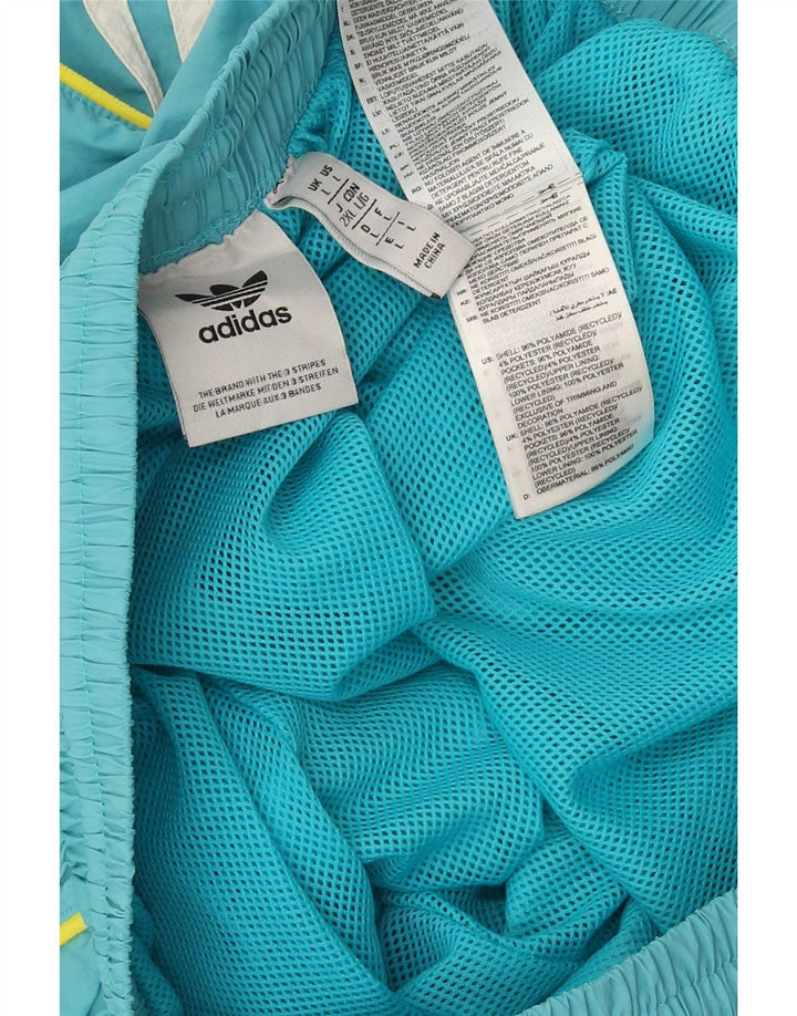 Pantaloni de trening pentru bărbați Adidas Joggeri mari, albastru, poliamidă