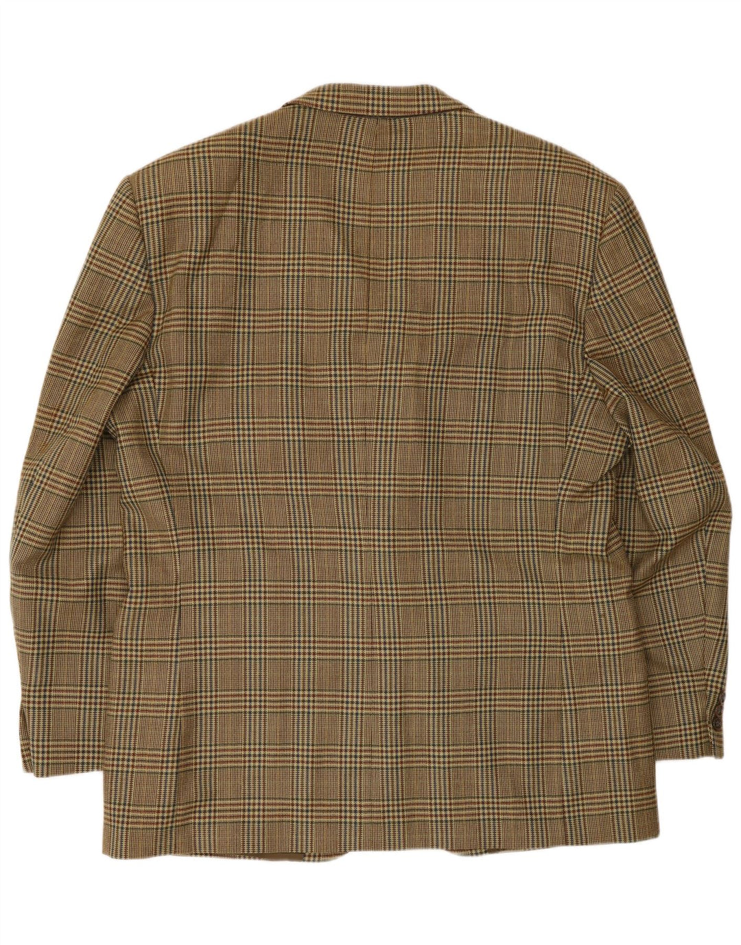 Blazer vintage pentru bărbați cu 2 nasturi, UK 40, mare, bej, picior de gală