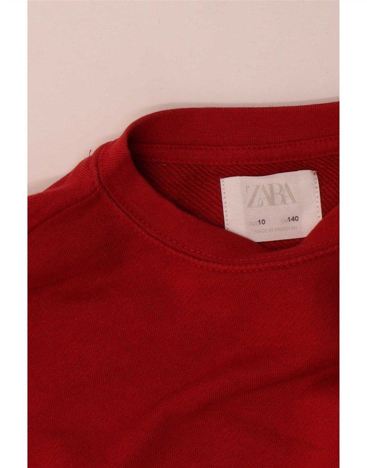 Pulover pentru fete Zara 9-10 ani Roșu
