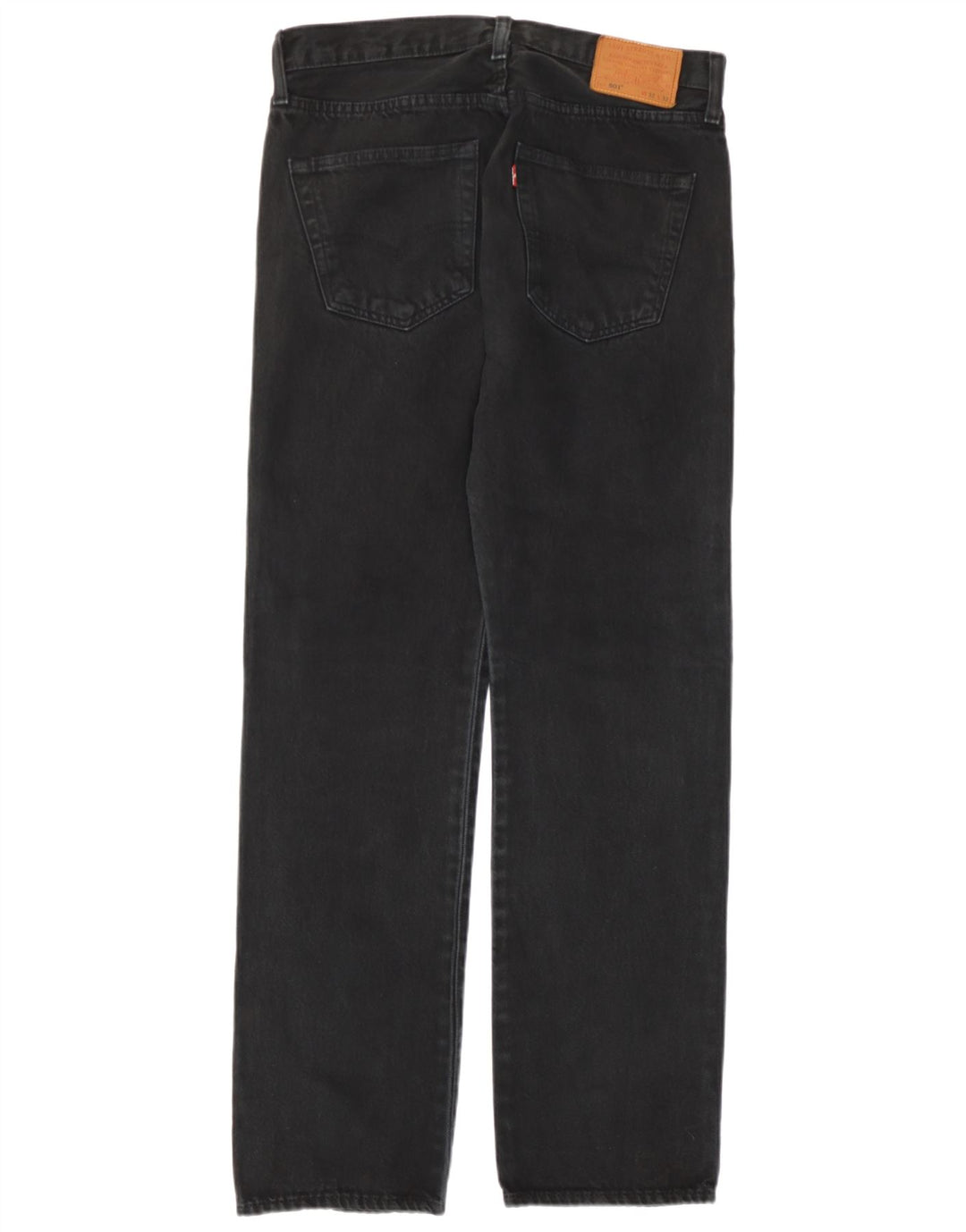 Blugi drepti pentru bărbați Levi's 501 W32 L32 bumbac negru