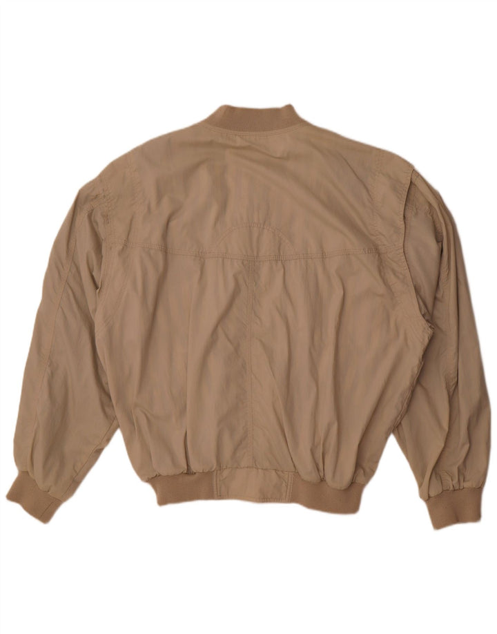 Geaca Bomber New Fast Mens Loose Fit UK 38 Bumbac Medium Bej