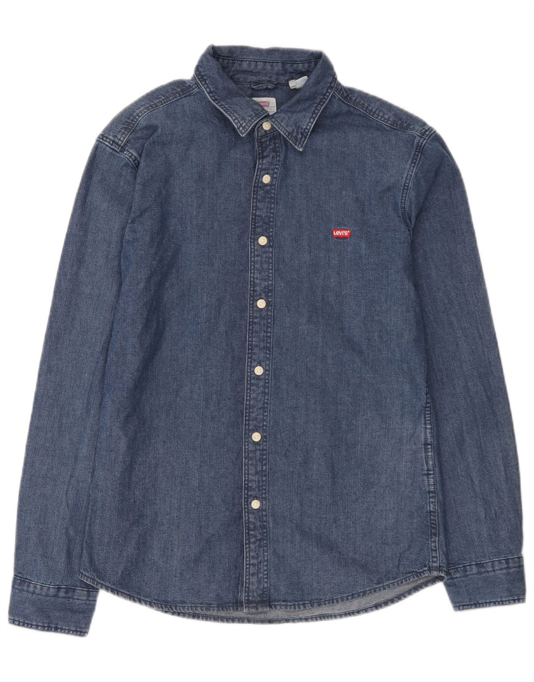 Cămașă Levi's Slim Fit Denim Bumbac Albastru Mediu