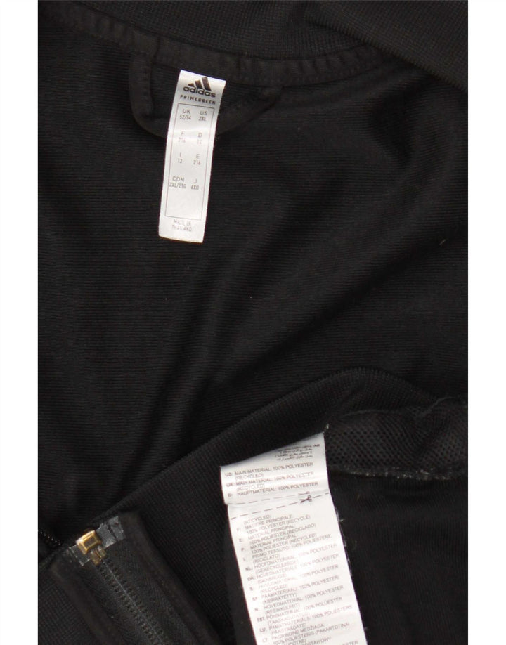 Jachetă de trening pentru bărbați Adidas UK 52/54 XL Poliester negru