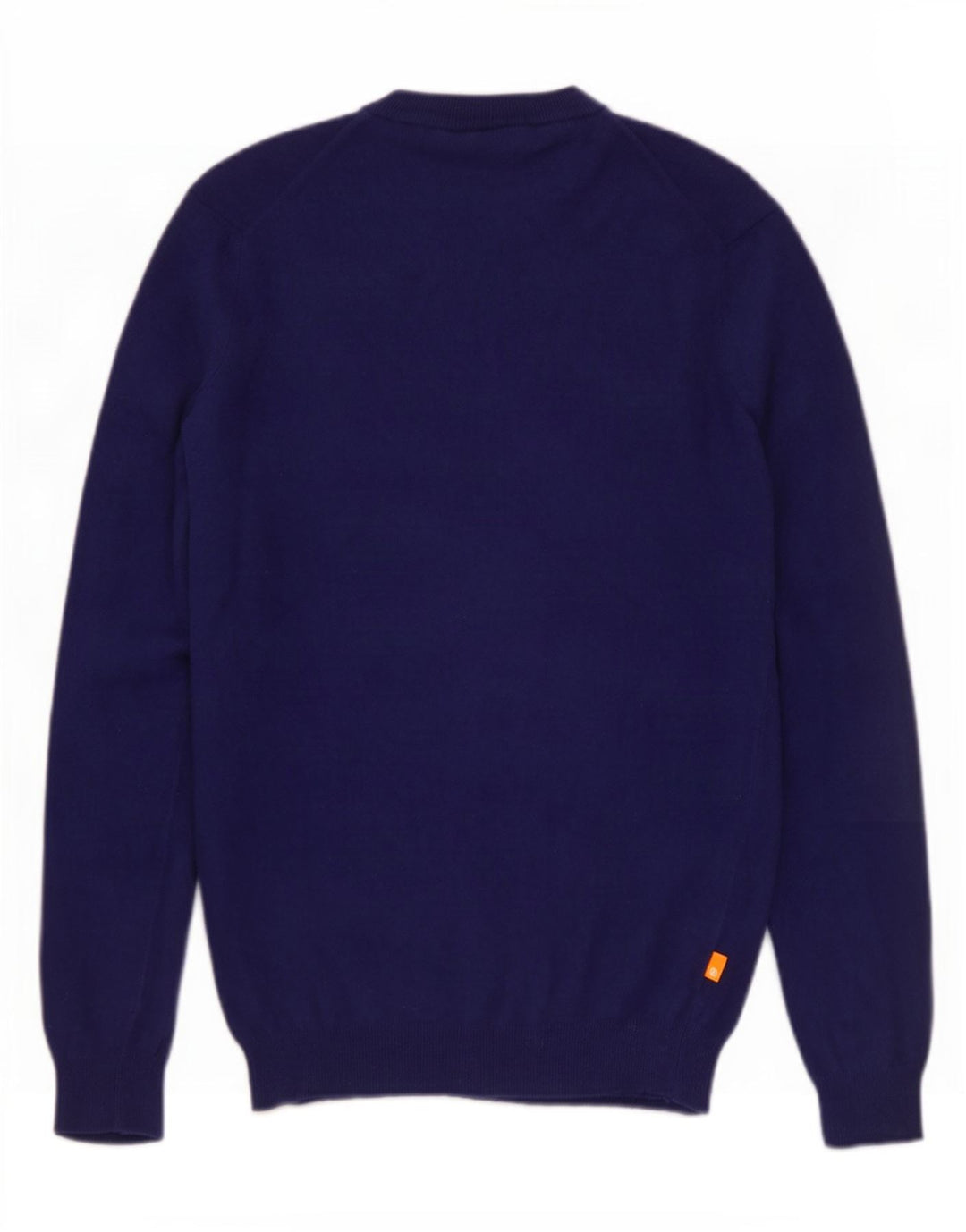 Pulover pentru bărbați Timberland cu gât crew, lână merinos, albastru, mediu