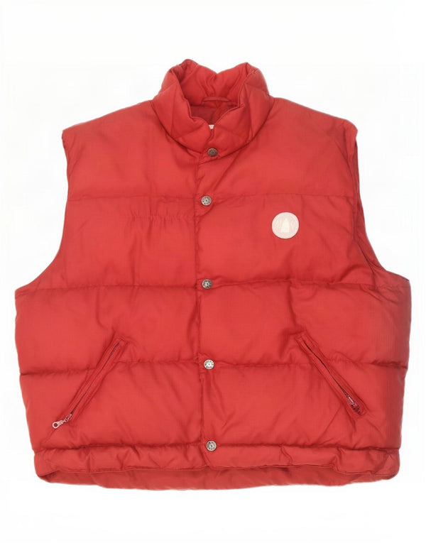 Gilet căptușit pentru îmbrăcăminte de vele Murphy & Nye pentru bărbați UK 42 XL Red