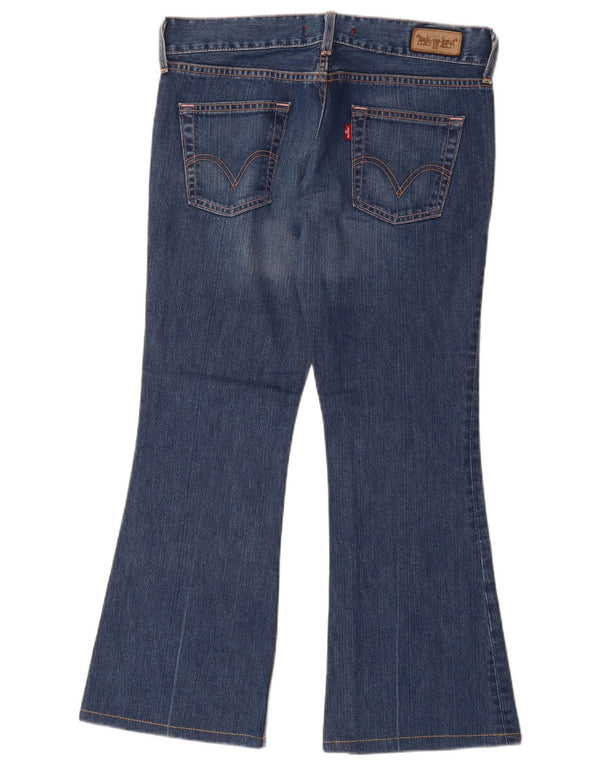 Blugi Levi's Marissa Square Cut Bootcut W31 L30 Bumbac albastru