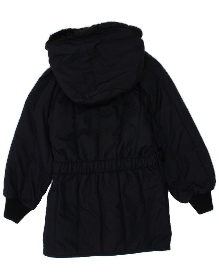 REFRIGIWEAR Boys Hooded Padded Jacket 7-8 Years Navy Blue Polyamide Vintage Refrigiwear and Second-Hand Refrigiwear from Messina Hembry 