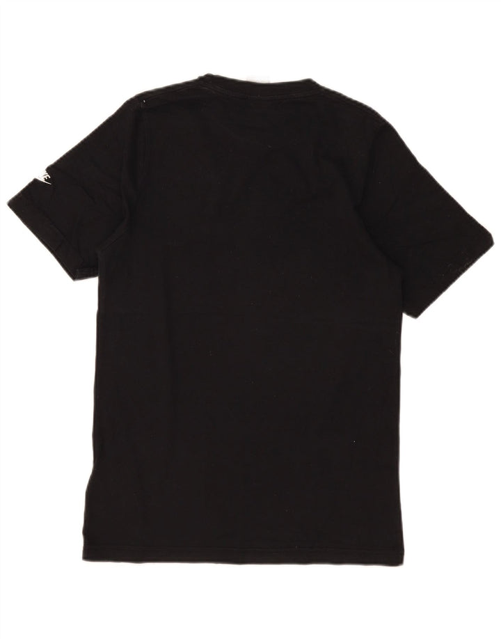 Tricou grafic Nike pentru bărbați Top mic, negru, bumbac