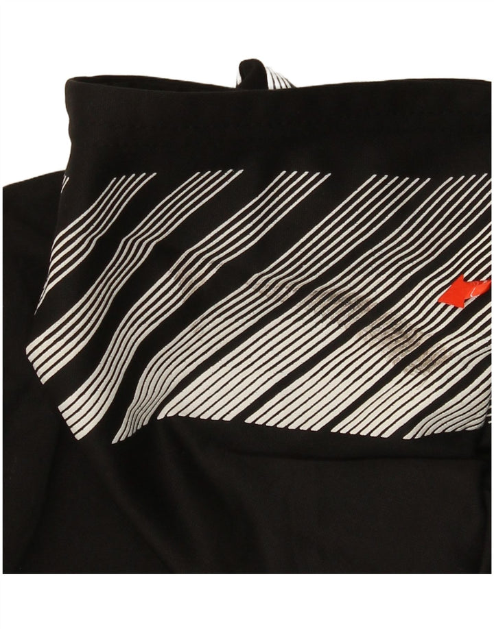 Pulover pentru fete PUMA Graphic Zip Hoodie 7-8 ani Poliester negru mic