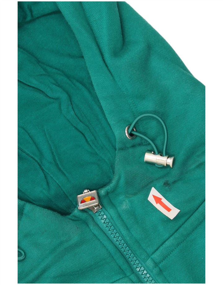 Pulover cu glugă cu grafic supradimensionat pentru femei Ellesse UK 12 Bumbac verde mediu