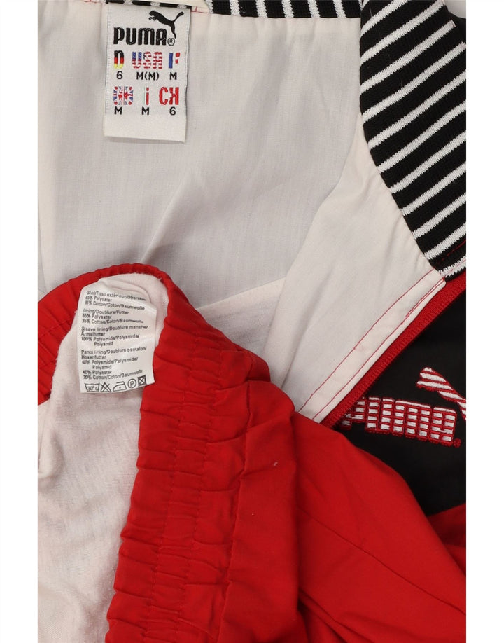 Jachetă de trening pentru bărbați Puma, roșu mediu, poliester color bloc