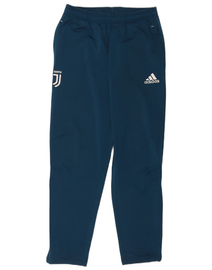 Pantaloni de trening Adidas Juventus Graphic pentru bărbați, poliester albastru mediu