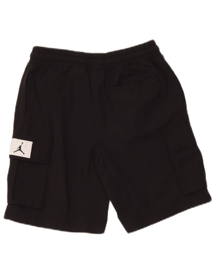 Pantaloni scurți sport Jordan pentru băieți 10-11 ani, bumbac negru