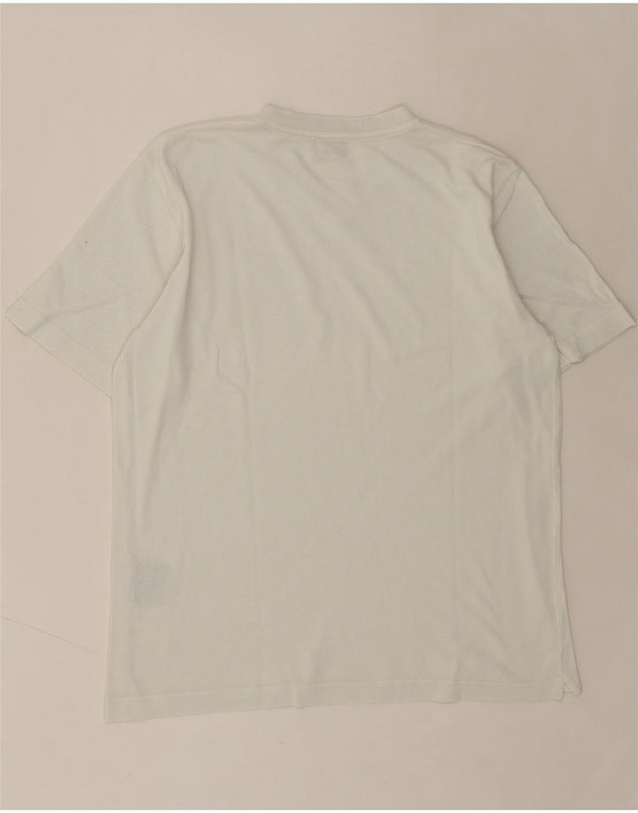 KAPPA Mens T-Shirt Top Small White Cotton Vintage Kappa and Second-Hand Kappa from Messina Hembry 