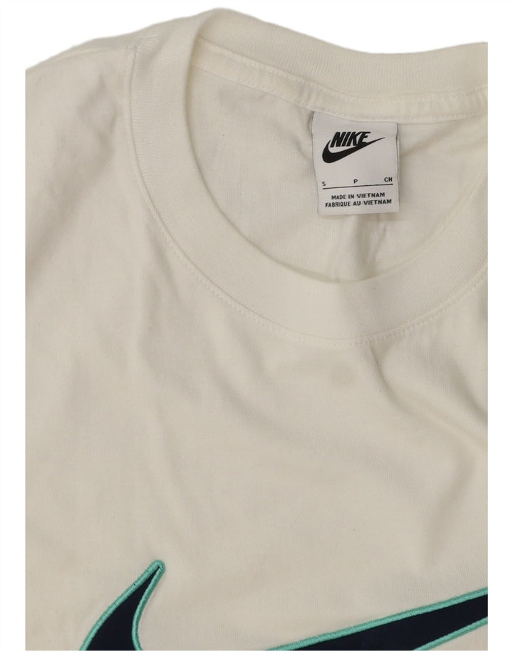 Tricou grafic Nike pentru bărbați Top mic alb