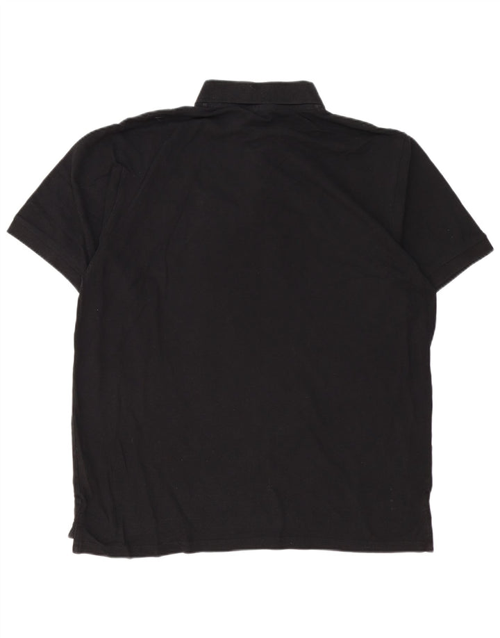 Cămașă polo Pierre Cardin pentru bărbați, mare, negru, bumbac