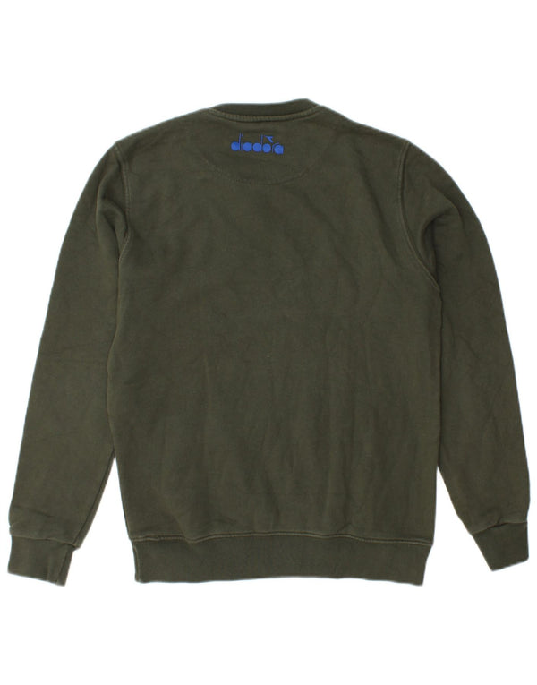 DIADORA Hanorac Grafic Pulover Mic Kaki