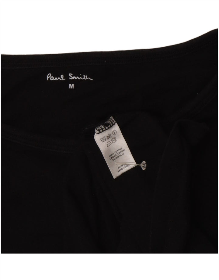 Tricou pentru femei Paul Smith Top UK 14 Medium Black Bumbac