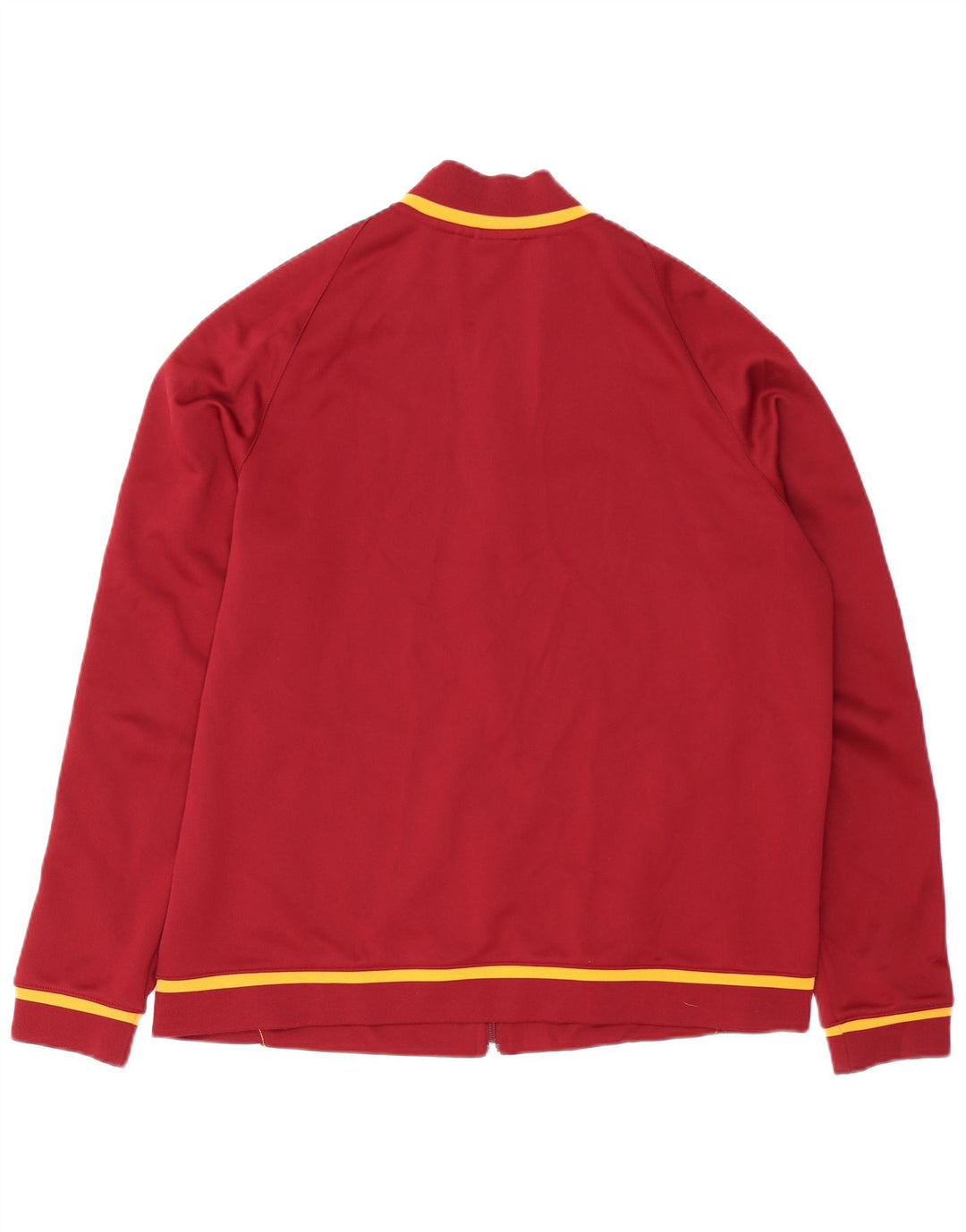 Jachetă de trening pentru bărbați NIKE As Roma, XL, poliester color bloc, roșu