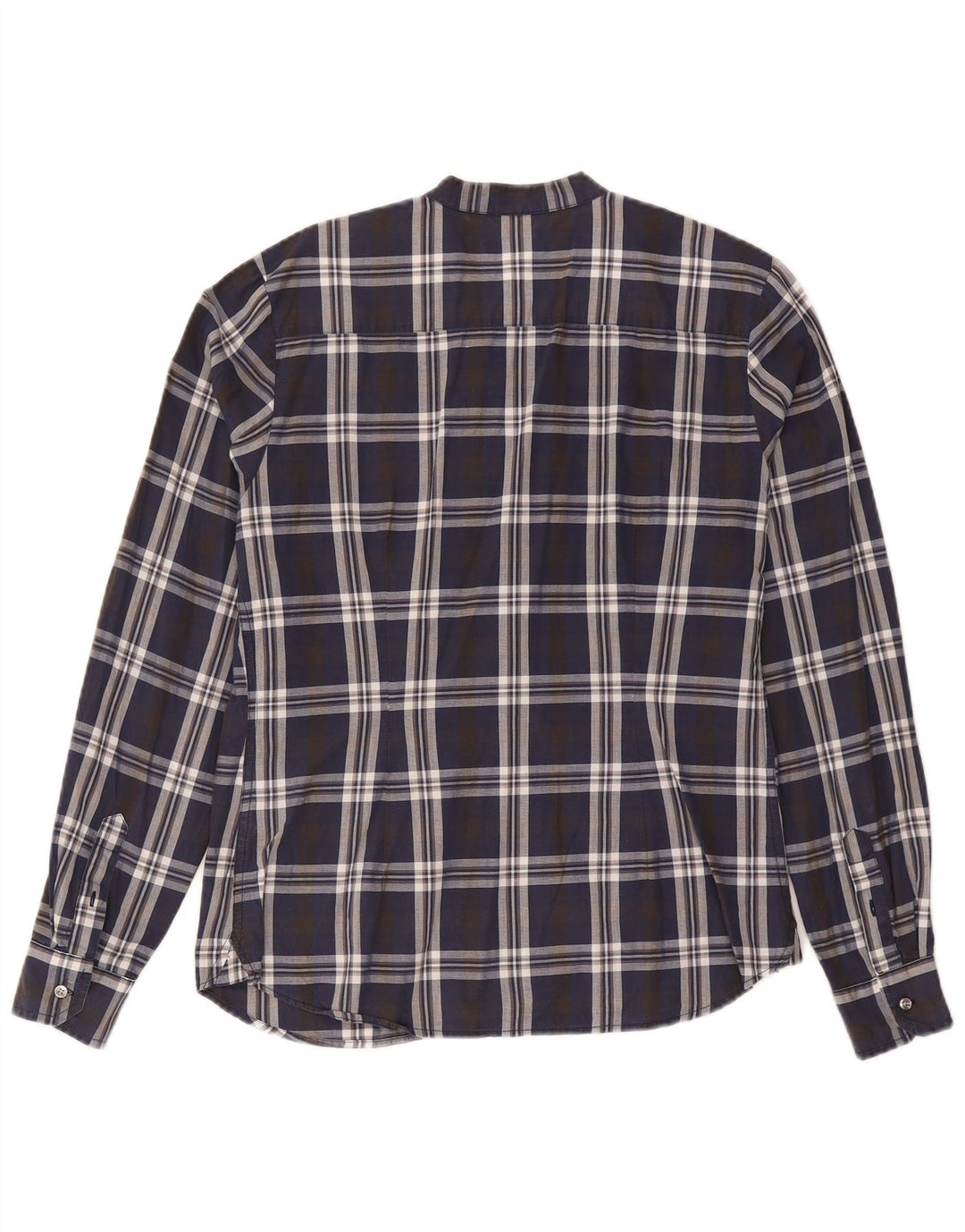 Cămașă pentru femei North Sails cu volane în față UK 18 XL, albastru bleumarin, carouri
