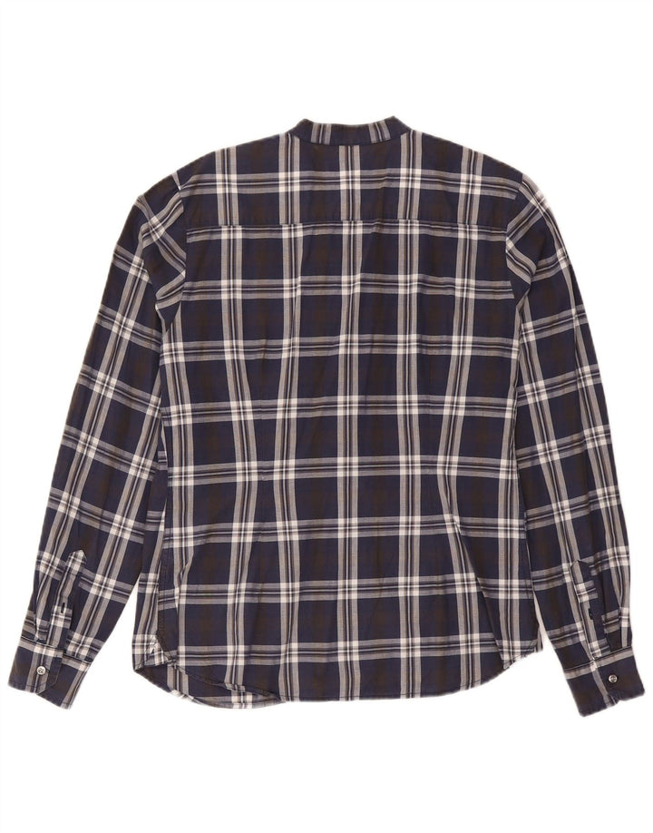 Cămașă pentru femei North Sails cu volane în față UK 18 XL, albastru bleumarin, carouri