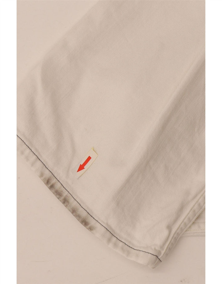 Blugi Lee Knox Straight pentru bărbați W36 L34 Bumbac alb