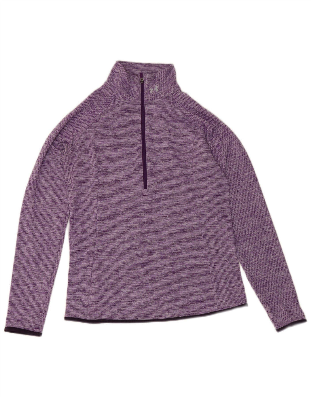 Top de trening Under Armour pentru femei Pullover UK 12 Medium Purple Flecked
