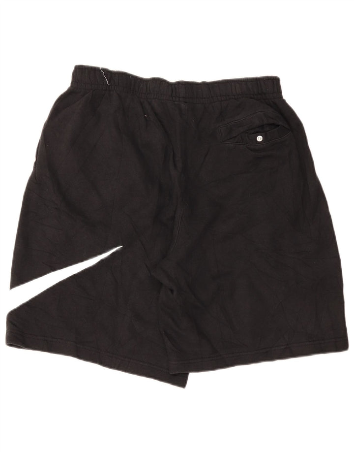 Pantaloni scurți sport grafic Nike pentru bărbați, mari, negru, bumbac