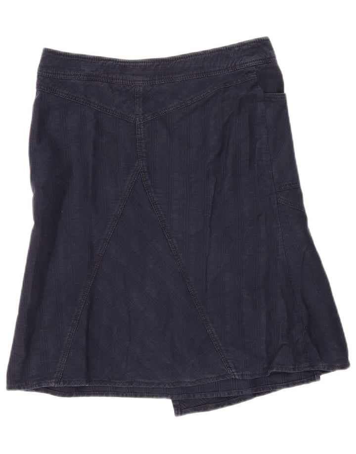 Max & Co. Fustă A-Line pentru femei W28 Medium Bleumarin cu dungi