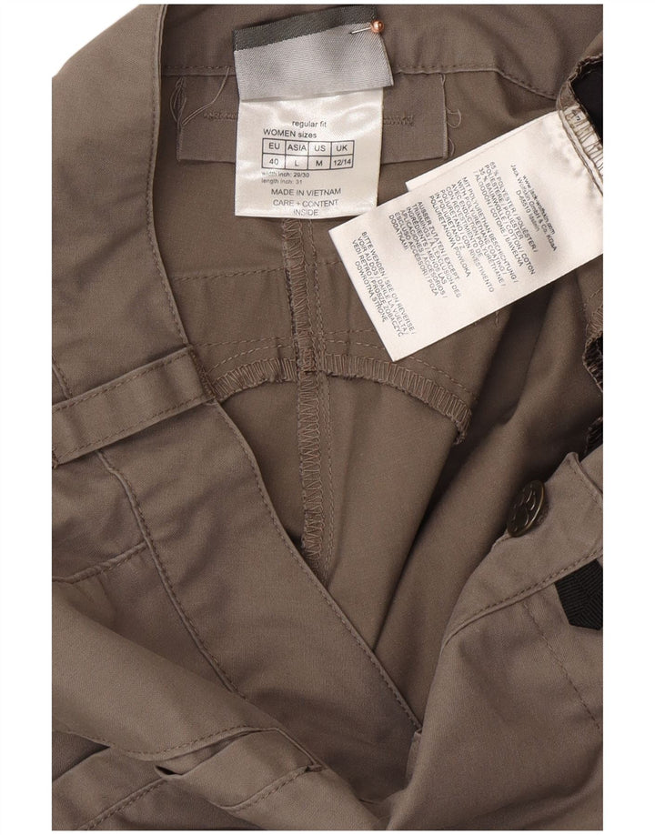 Pantaloni cargo pentru femei JACK WOLFSKIN UK 12/14 Medium W30 L30 gri