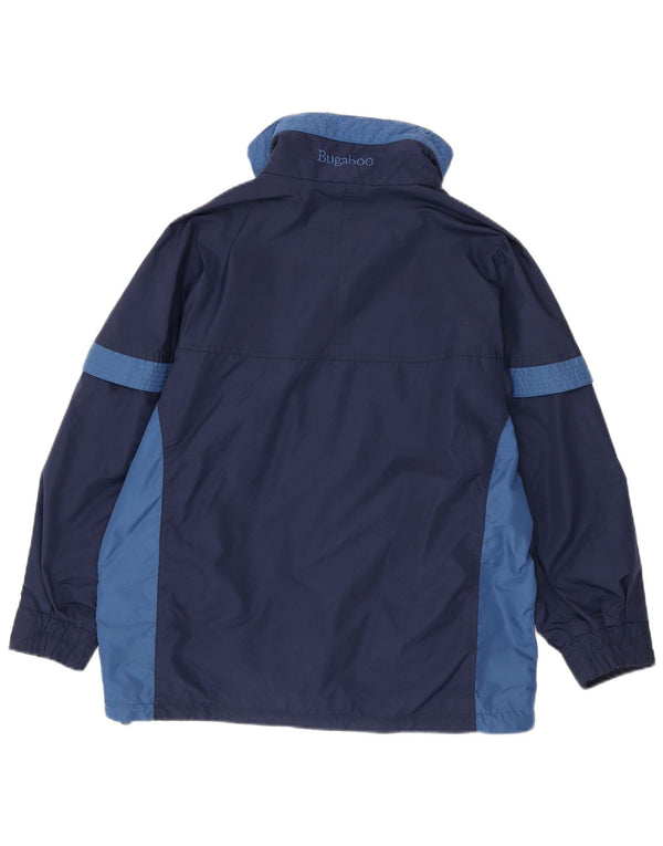 Jachetă de schi supradimensionată pentru femei Columbia UK 10 Small Bleumarin Colorblock