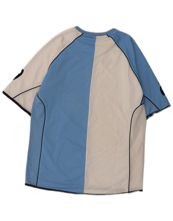 Tricou grafic Asics pentru bărbați Top mediu alb poliester color bloc