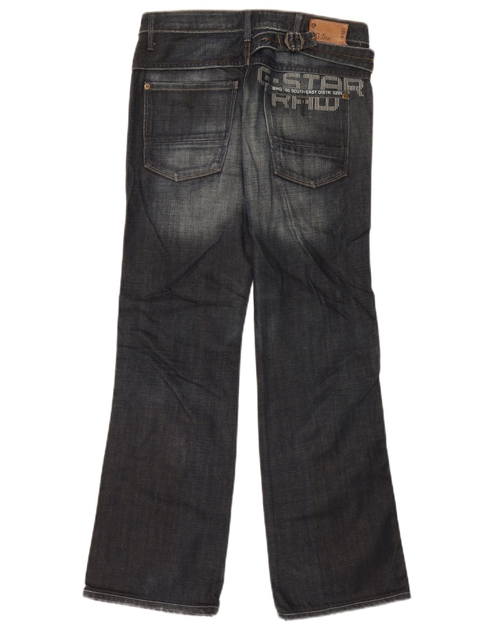 Blugi G-Star pentru femei Bootcut W25 L29 din bumbac colorblock bleumarin