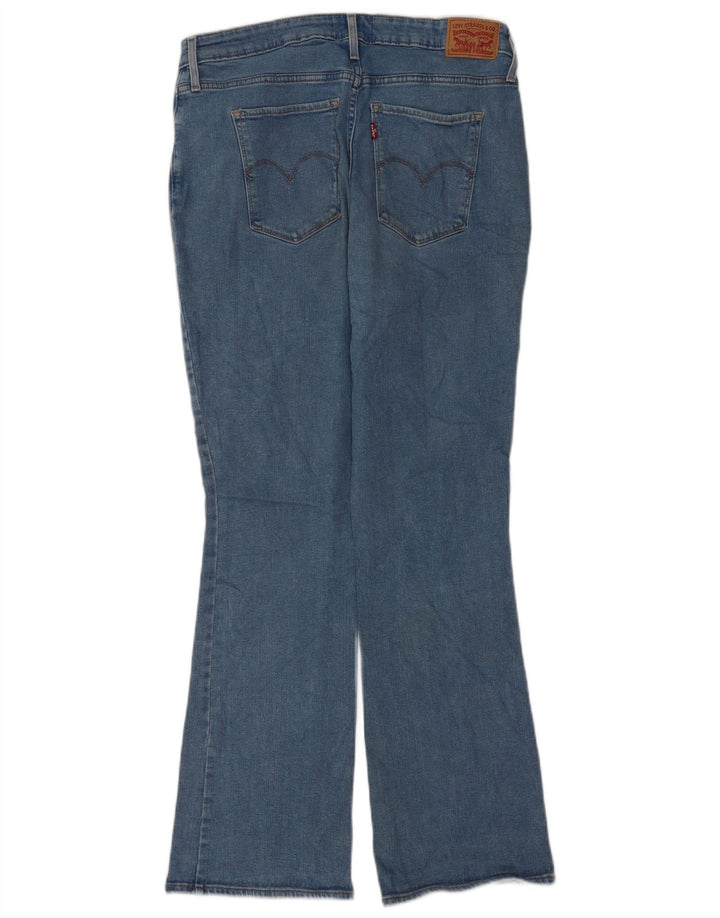 Blugi Levi's pentru femei 725, cu talie înaltă, L33 L32, bumbac albastru