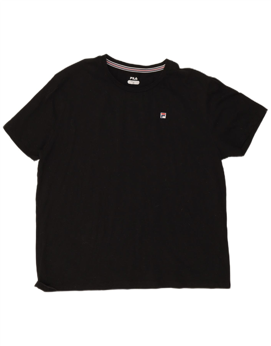 Tricou Bărbați Fila Top 3XL Bumbac Negru