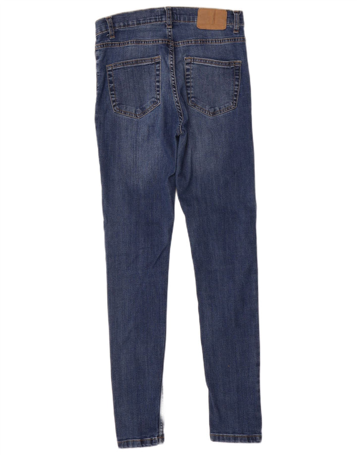 FRENCH CONNECTION Blugi skinny pentru femei UK 10 Mici W28 L29 Bumbac albastru