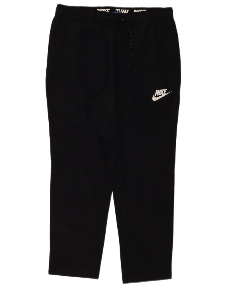 Pantaloni de trening Nike pentru femei UK 14 mare, negru, bumbac