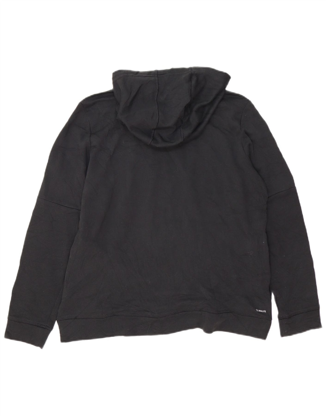 Pulover adidas Climalite pentru femei, Marea Britanie 16/18 Poliester negru mare